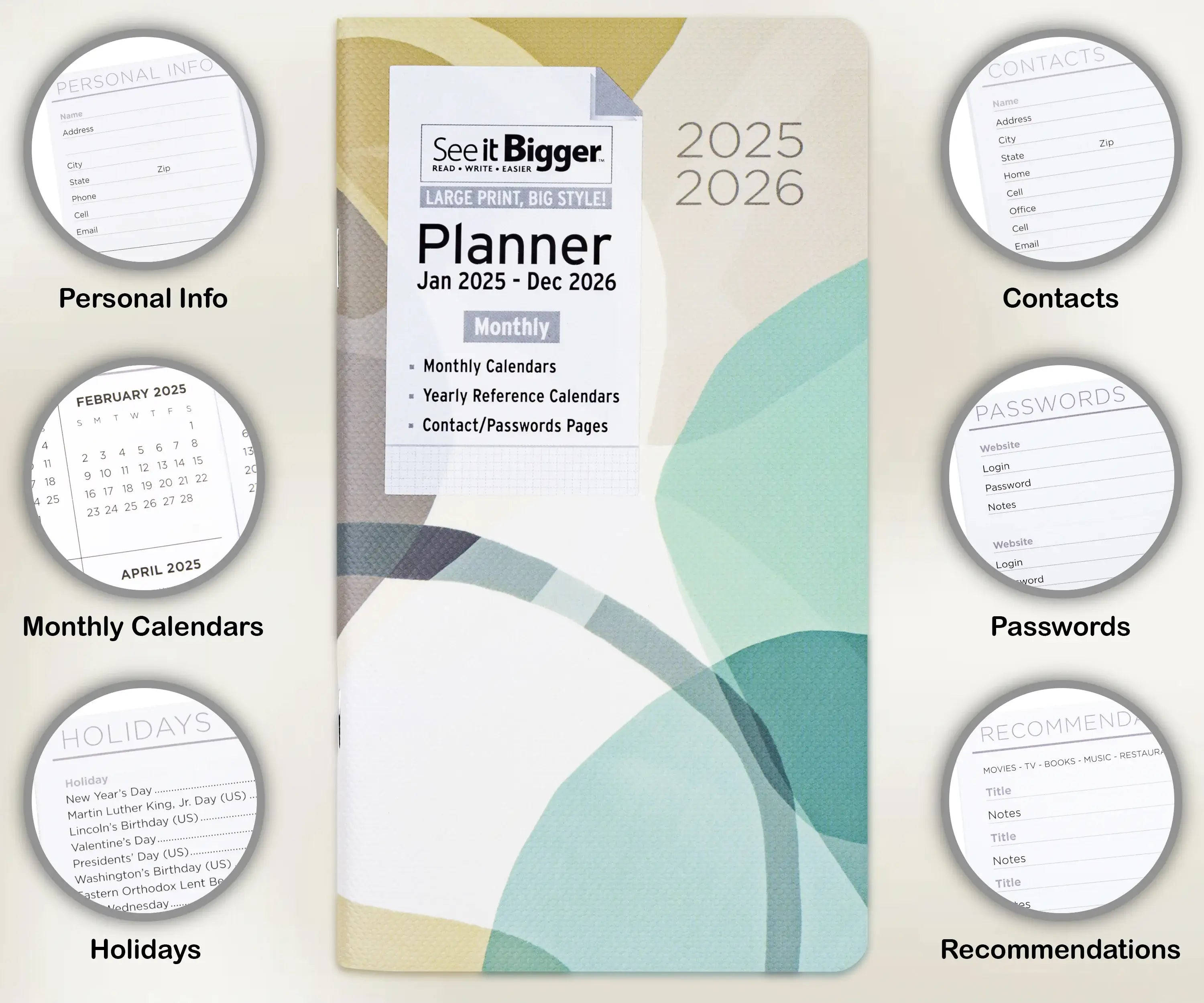 2Yr Pocket Monthly Planner