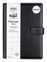 Black Medium Padfolio Planner See It Bigger