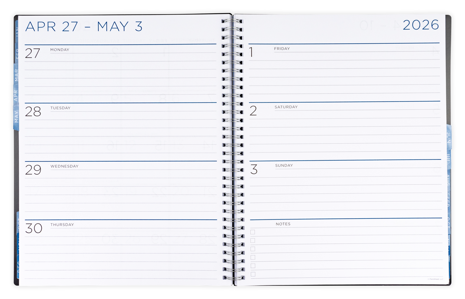 Large Monthly/Weekly Planner