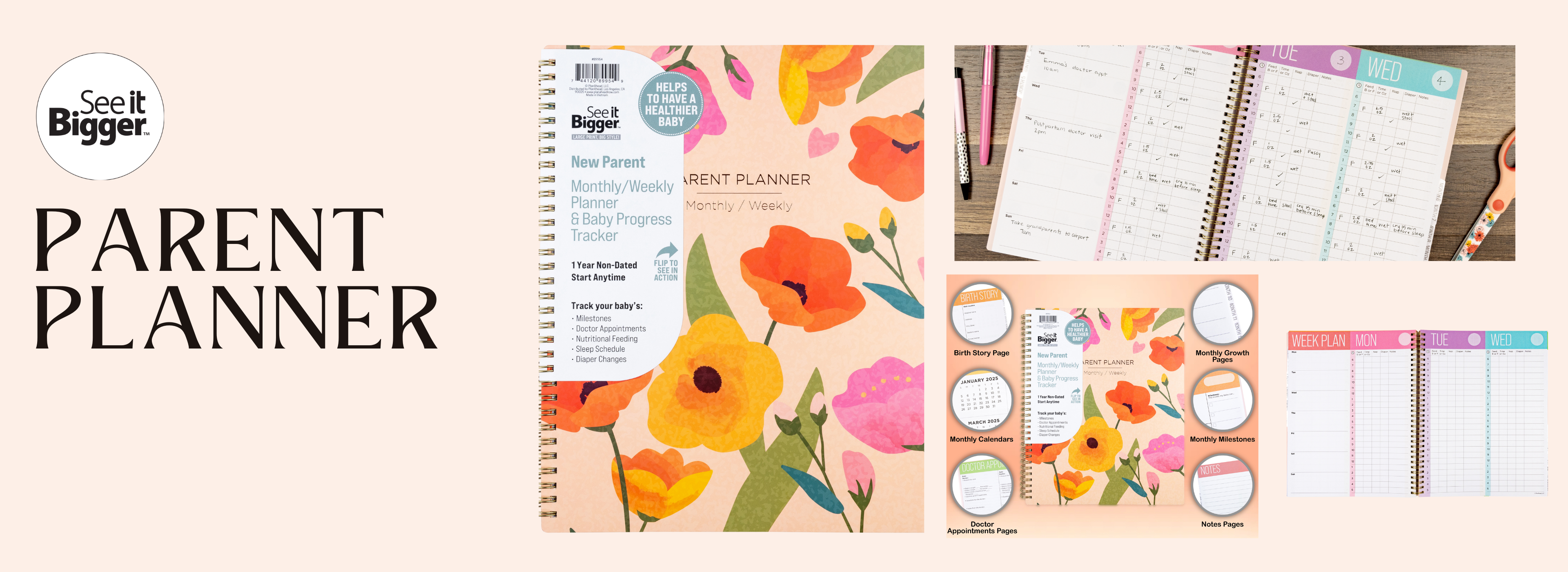 See It Bigger Parent Planner