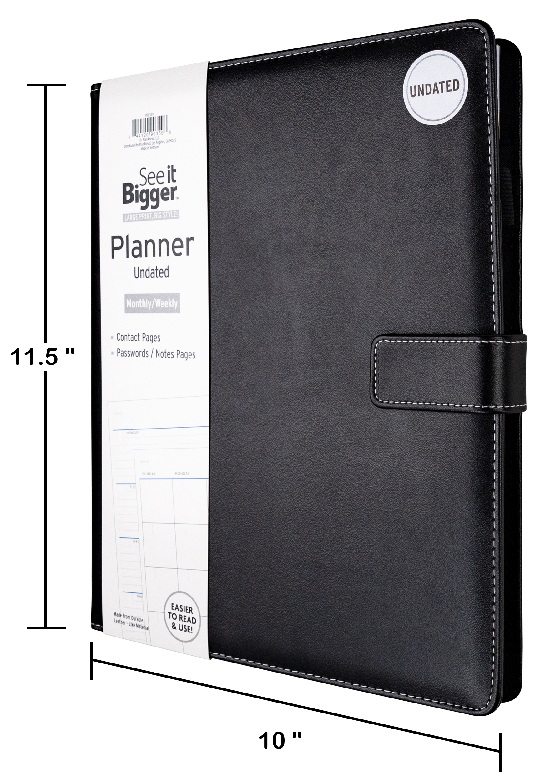 Large Padfolio Planner