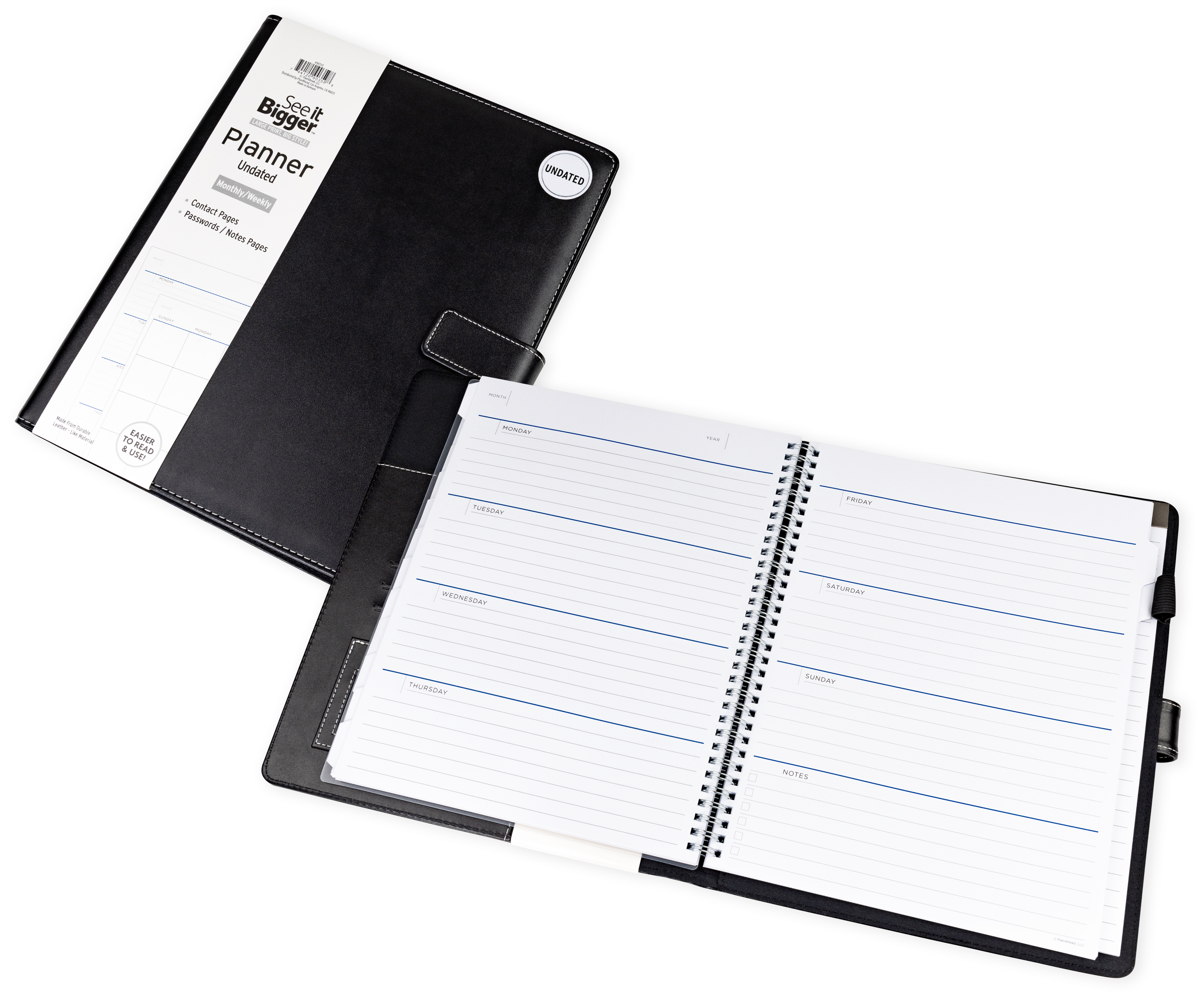 Large Padfolio Planner