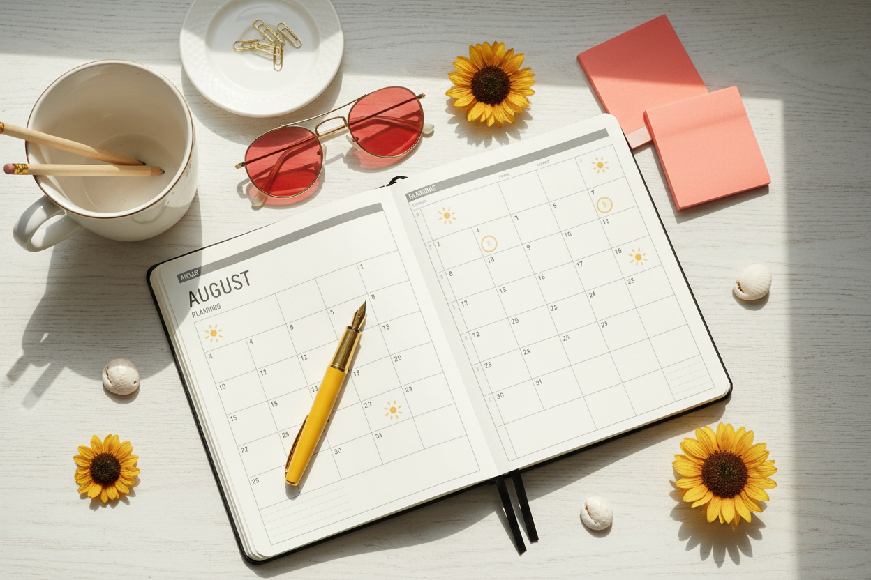 August Planning Guide (2026): Get Organized for the Rest of the Year | See It Bigger