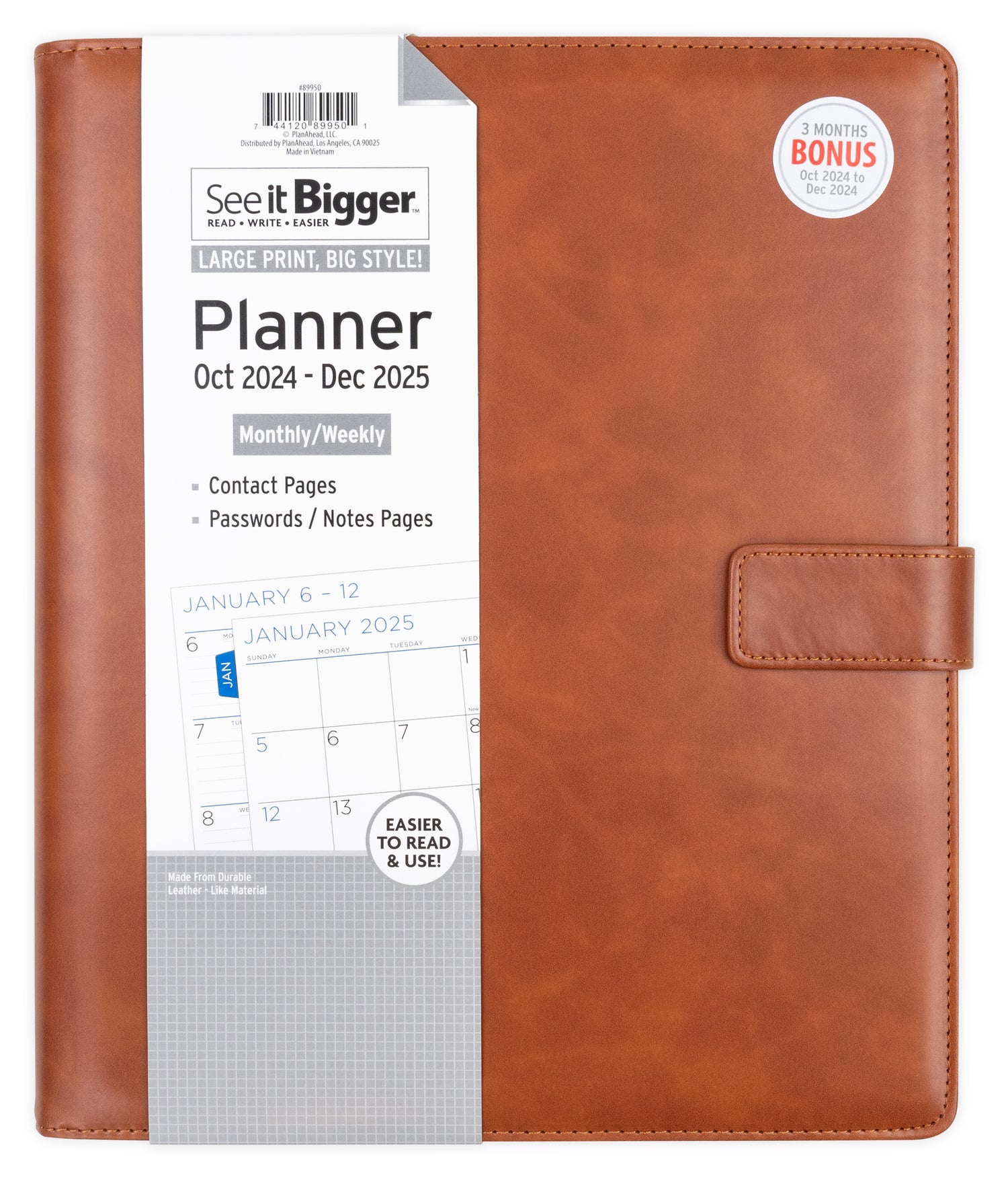 Large Padfolio Planner (M/W)