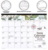 Large Monthly Desk Pad Calendar