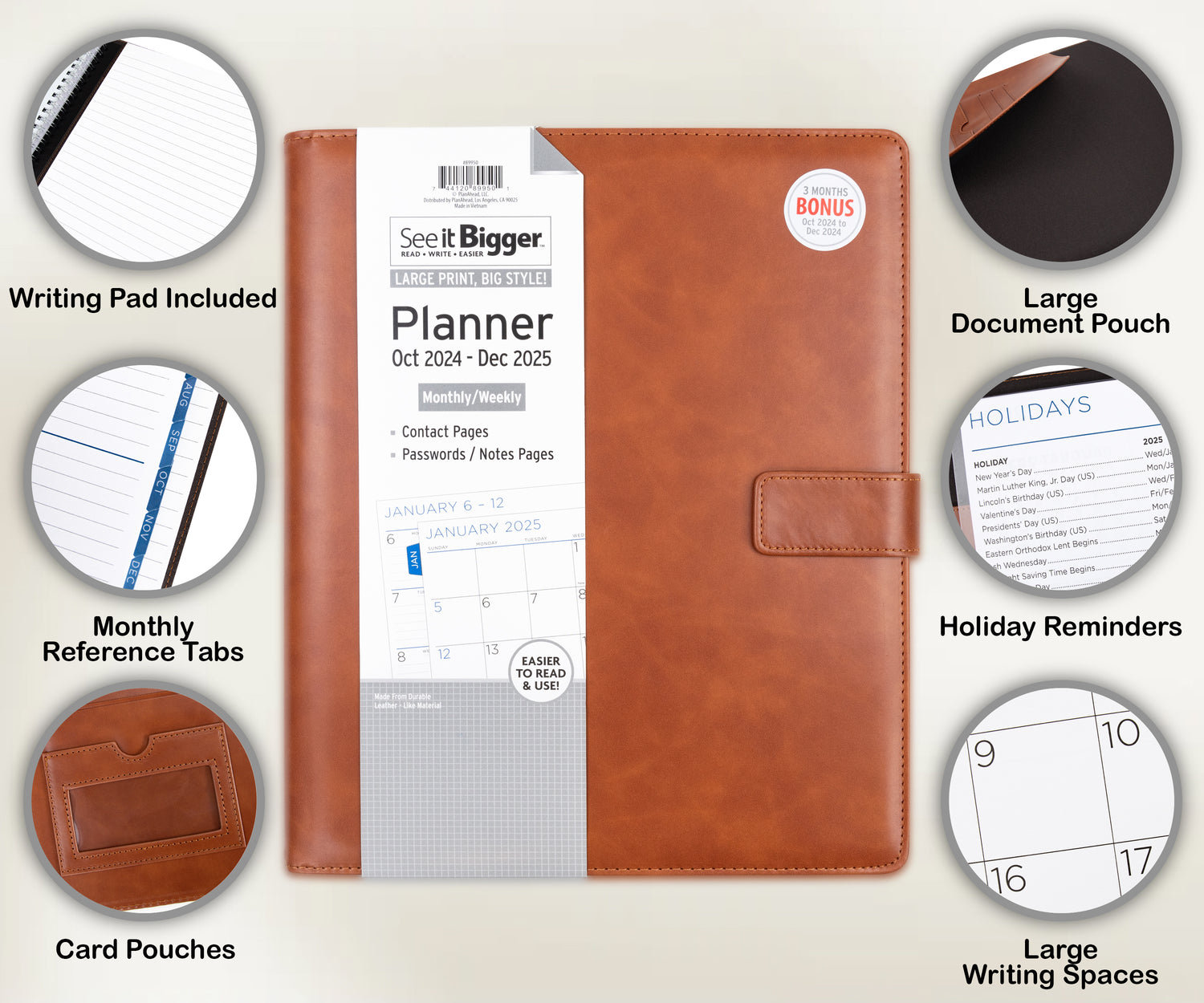 Large Padfolio Planner (M/W)