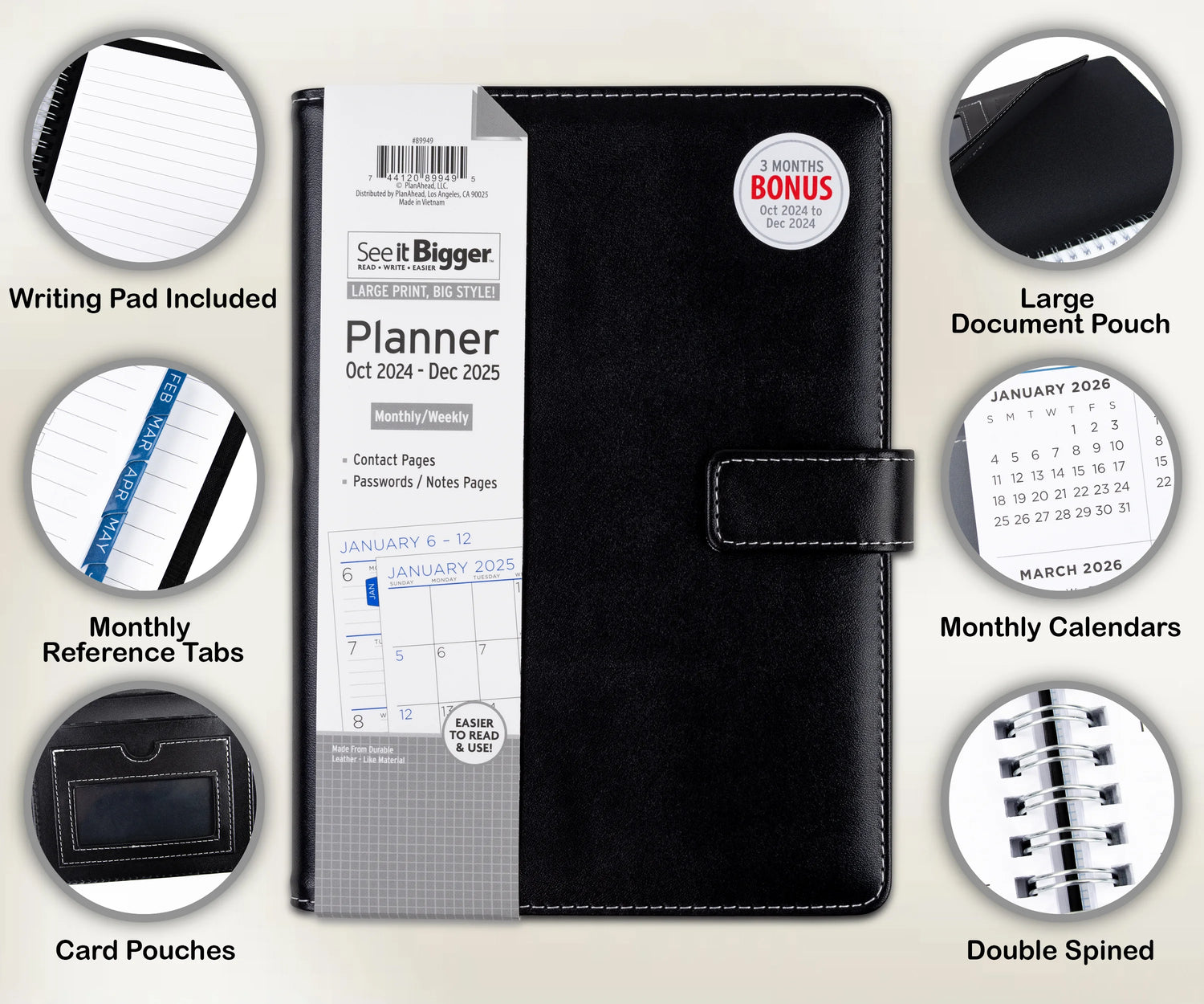 Medium Padfolio Planner (M/W)