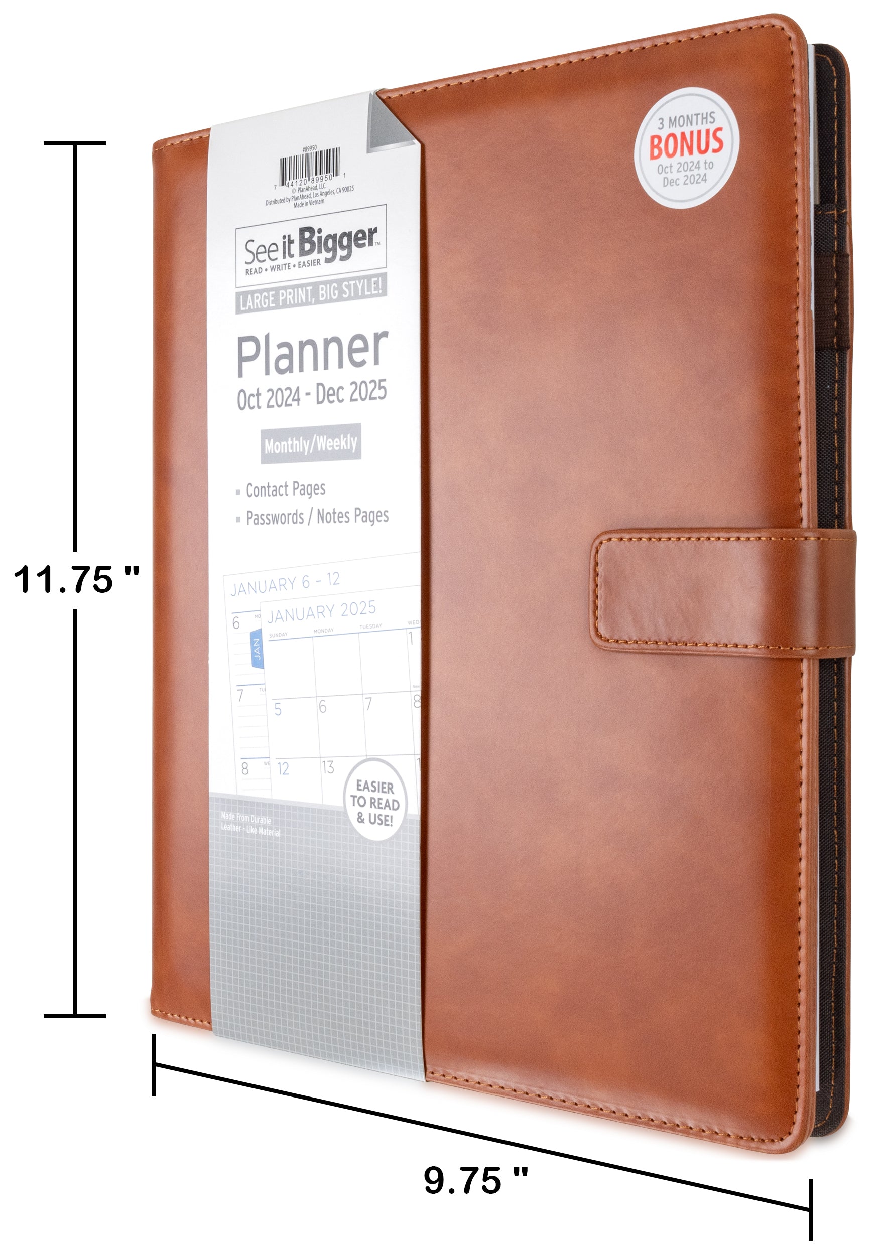 Large Padfolio Planner (M/W)