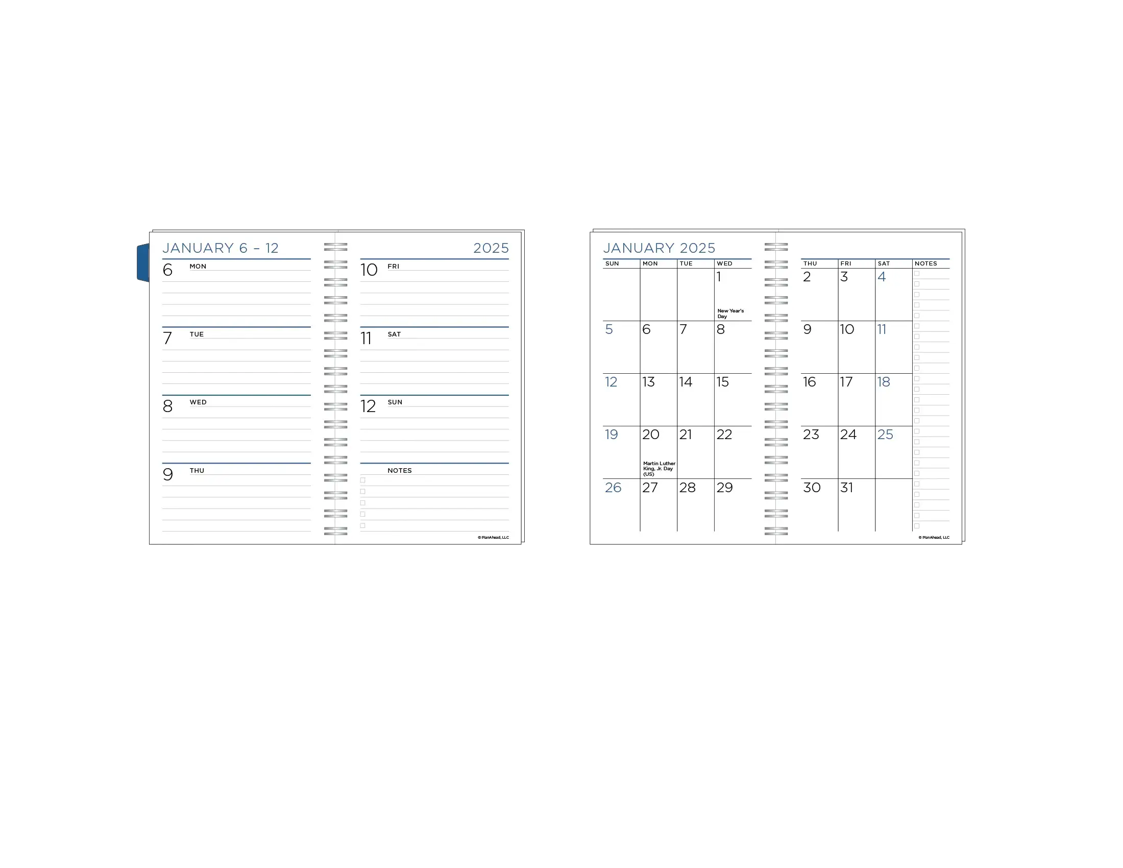 Small Monthly/Weekly Planner