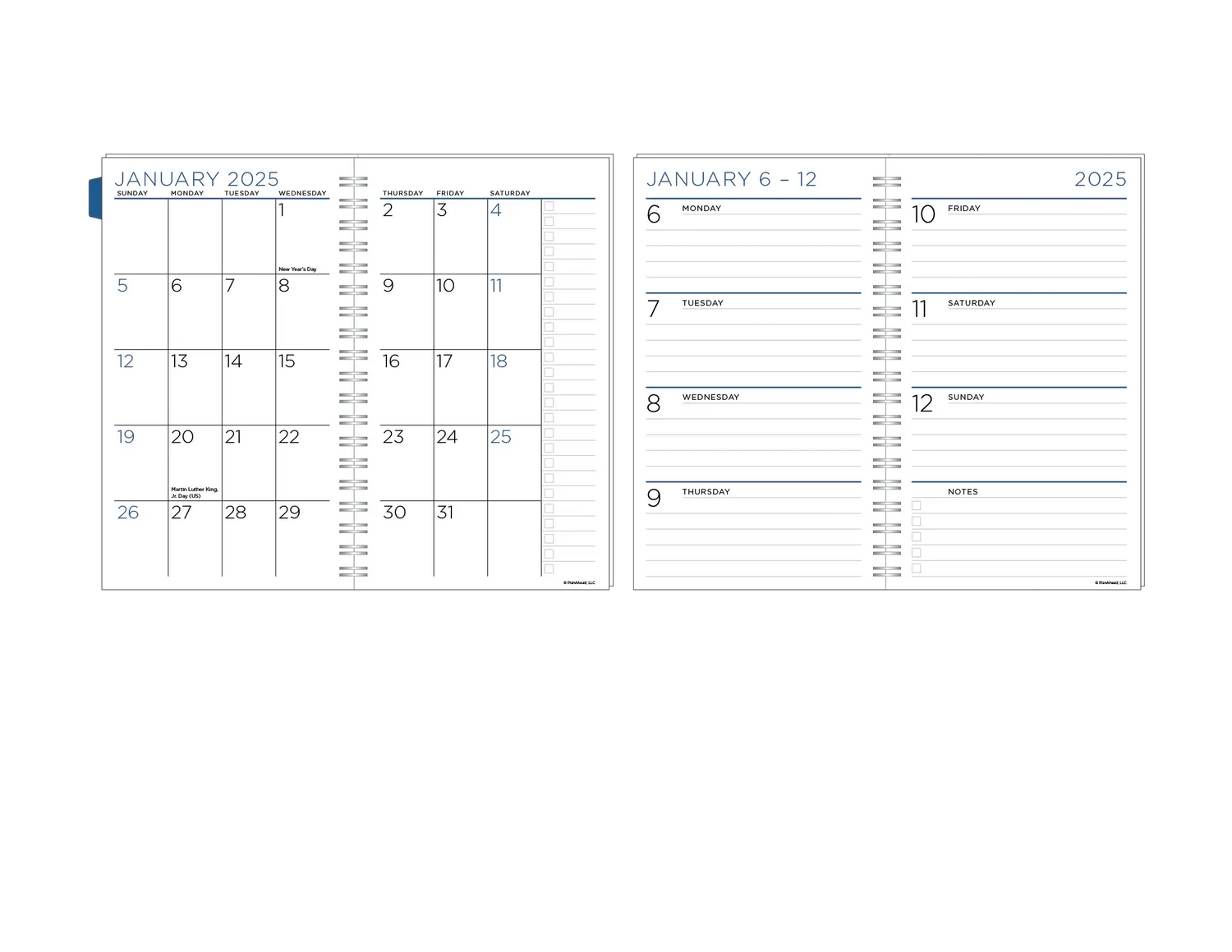 Medium Monthly/Weekly Planner