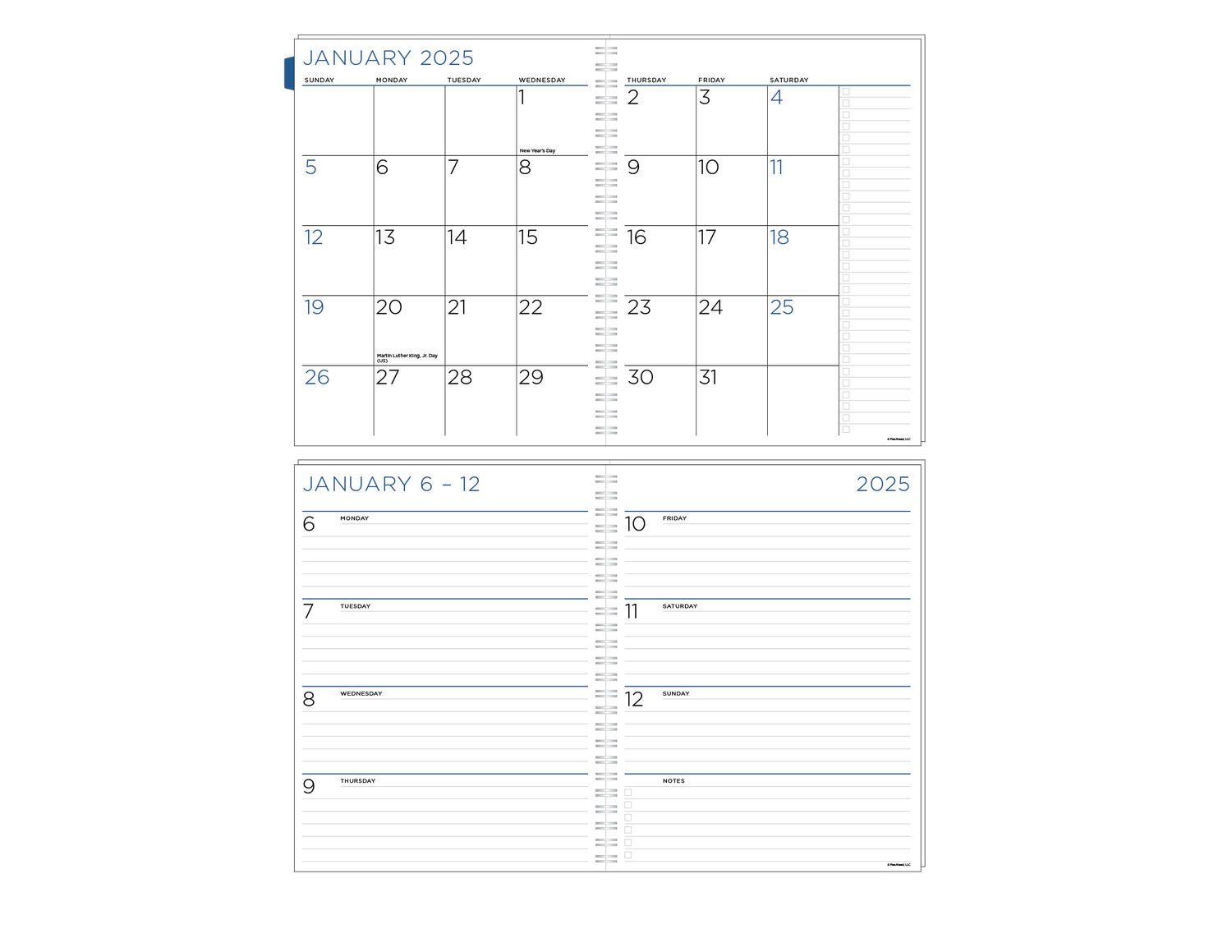 Large Padfolio Planner (M/W)