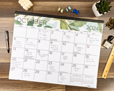 Large Monthly Desk Pad Calendar