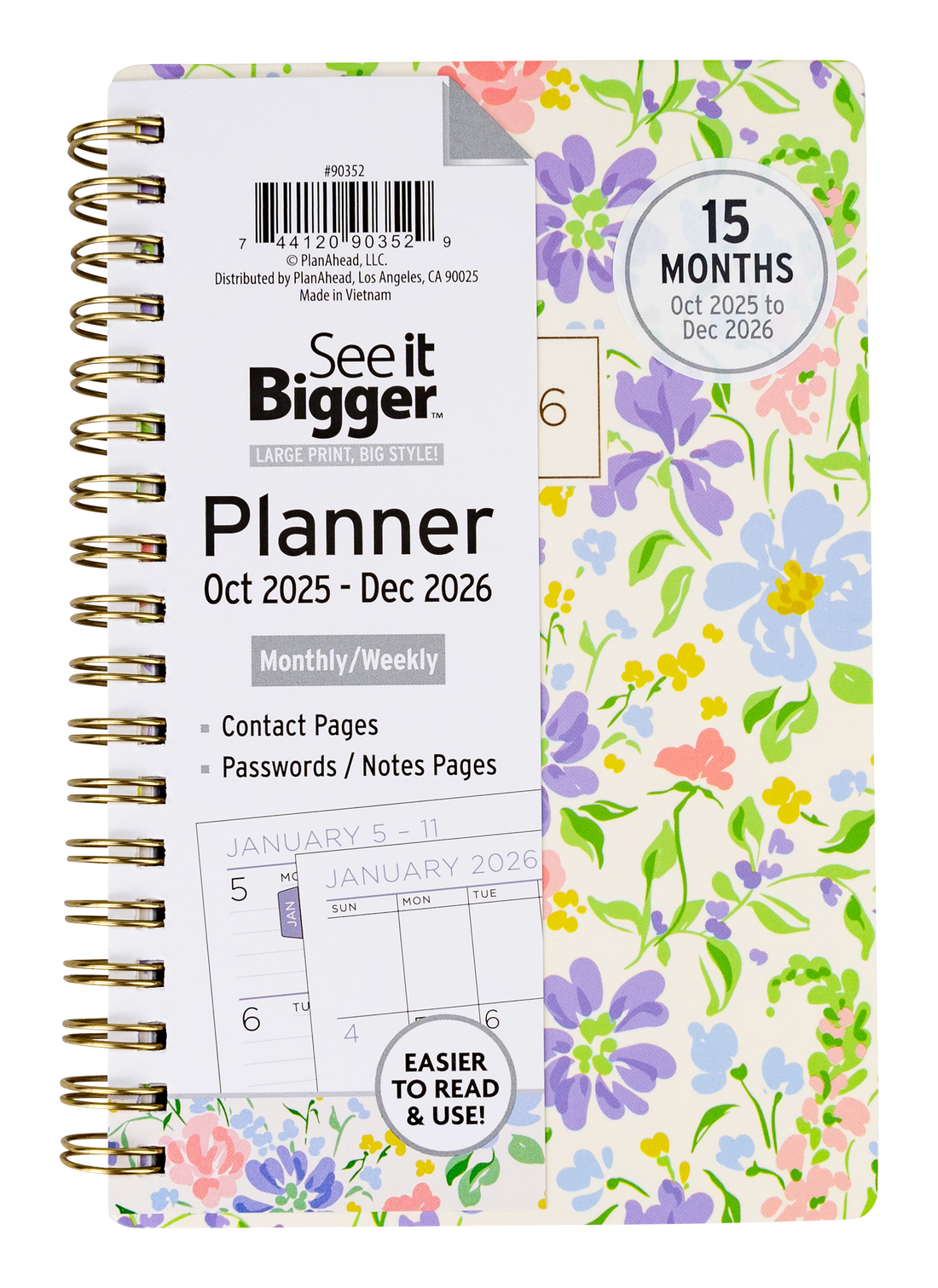 Small Monthly/Weekly Planner