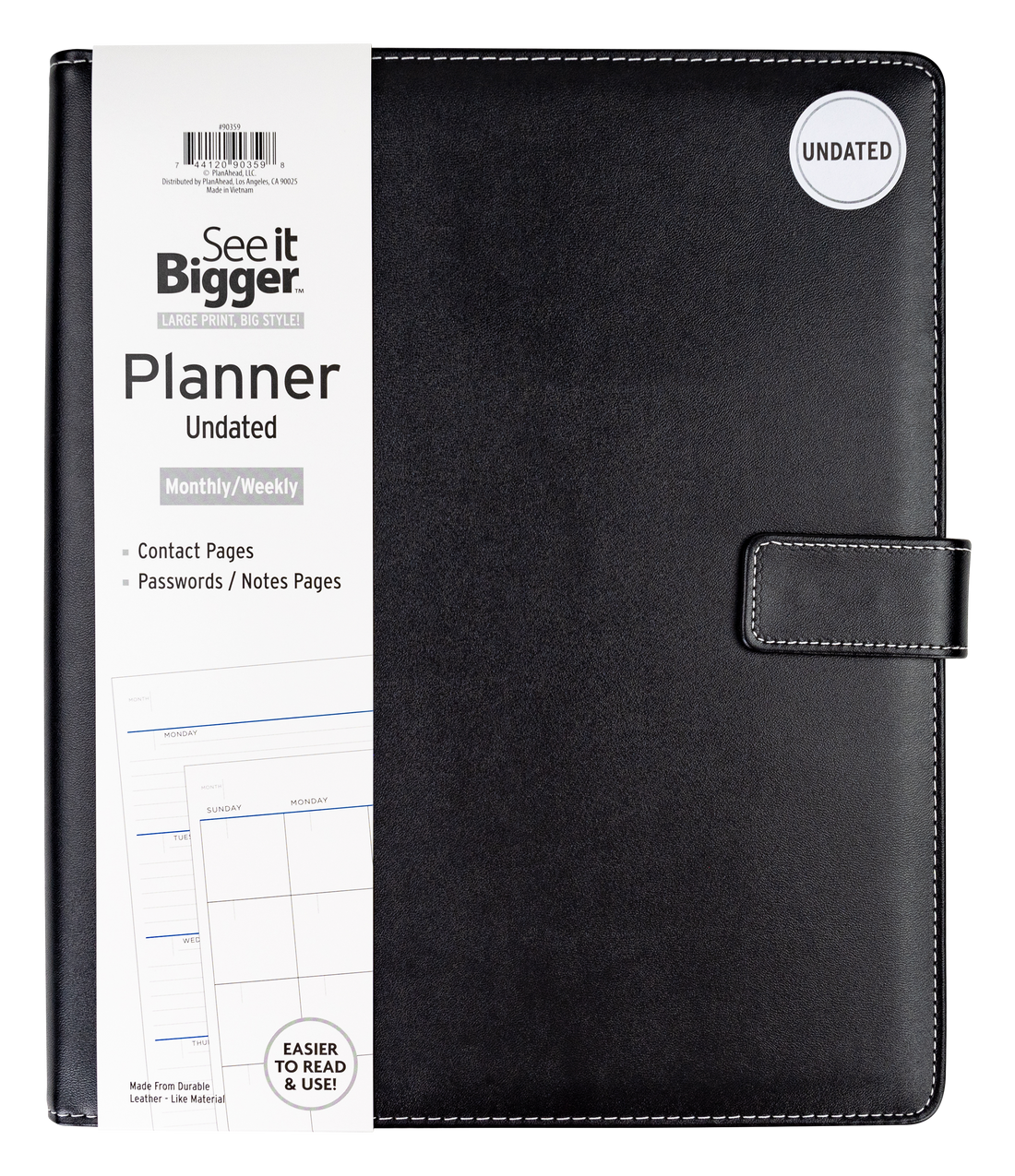 Large Padfolio Planner