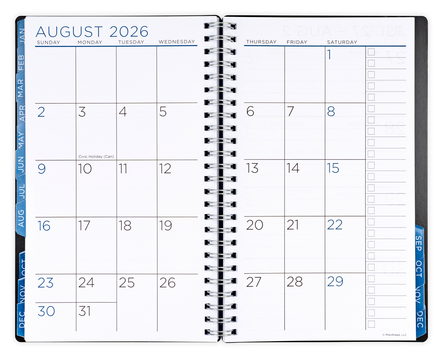 Medium Monthly/Weekly Planner