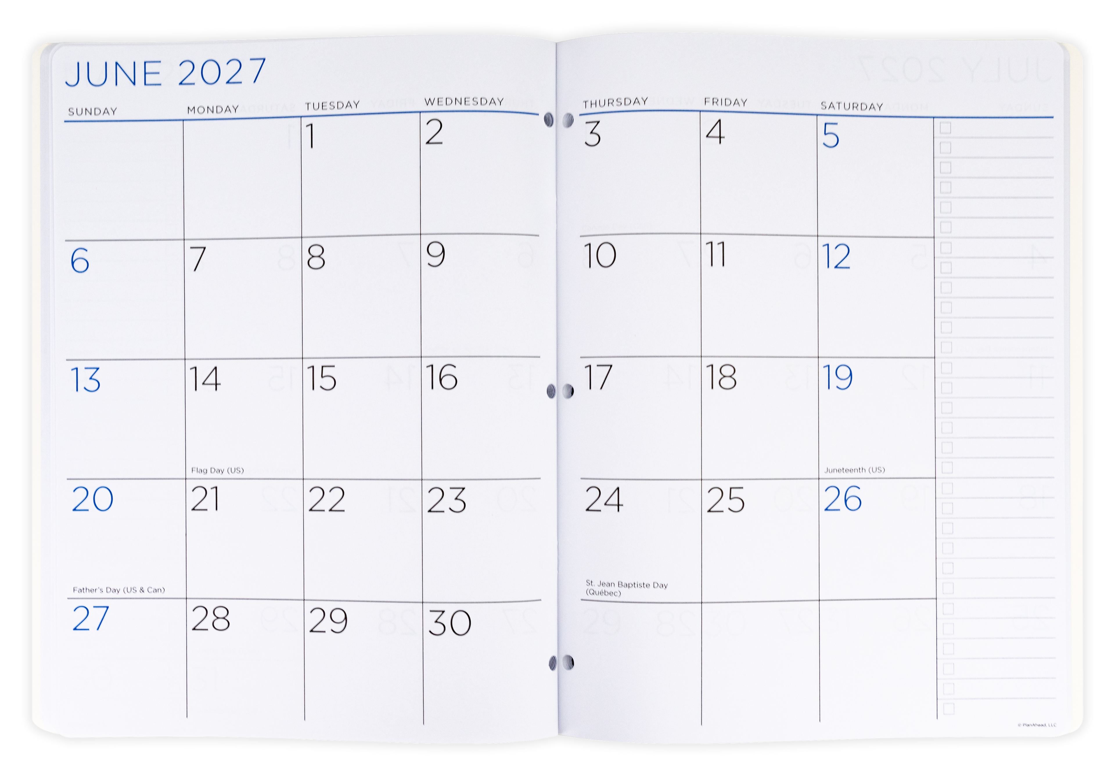 2Yr Large Monthly Planner