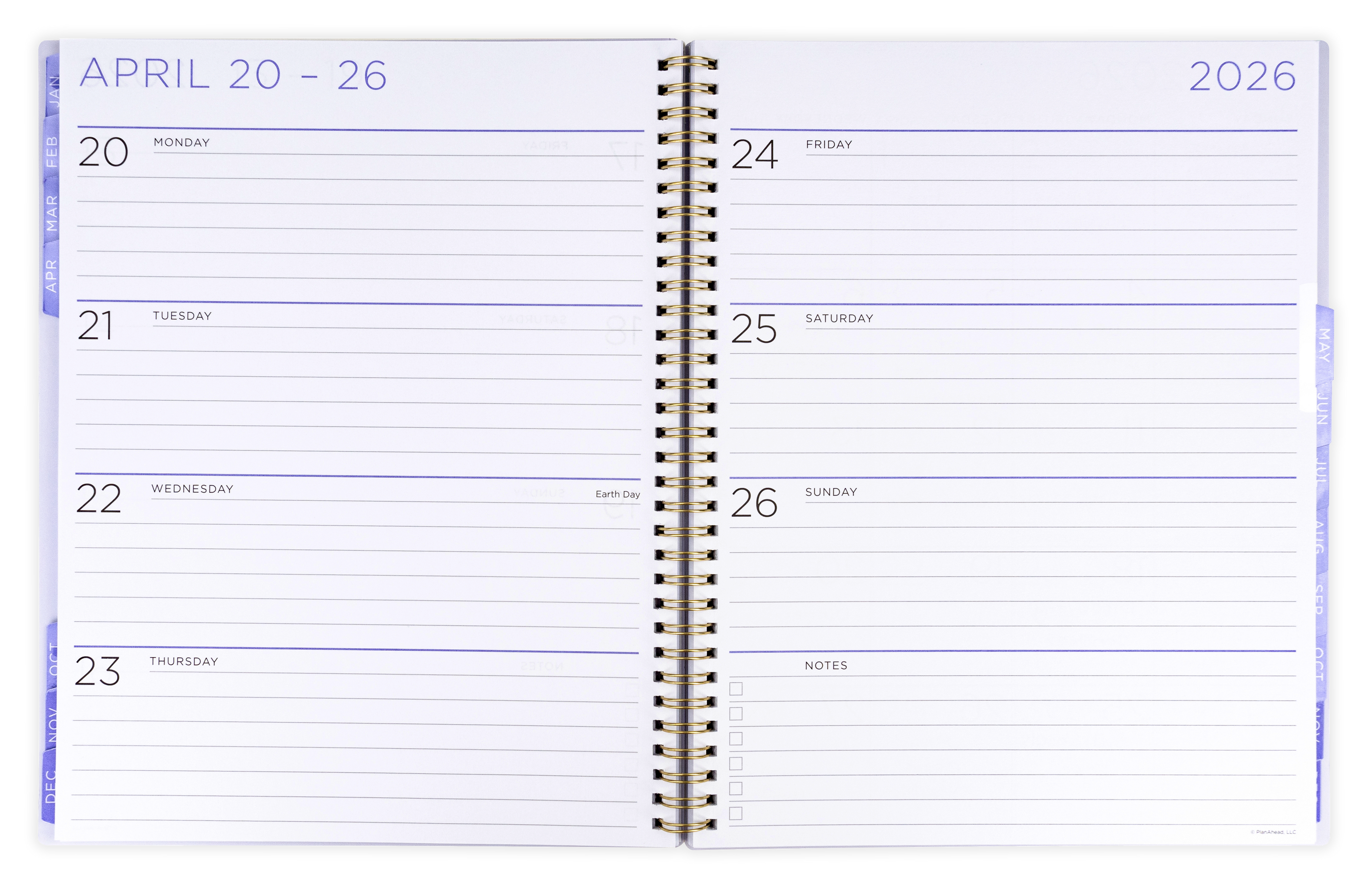 Large Monthly/Weekly Planner