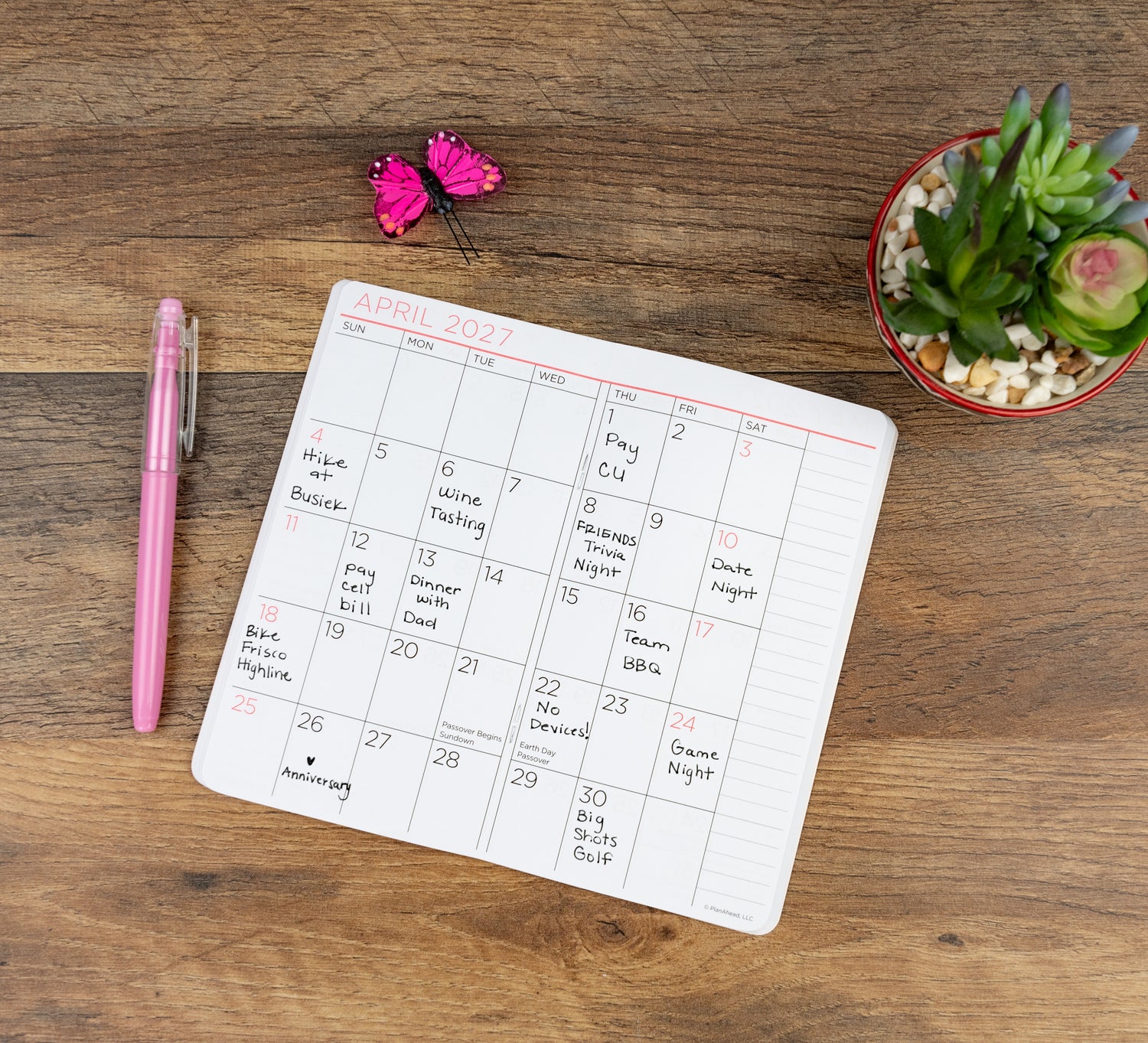 2Yr Monthly Pocket Planner