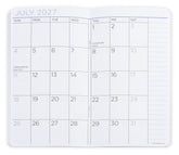 Floral pocket size planner cover with &