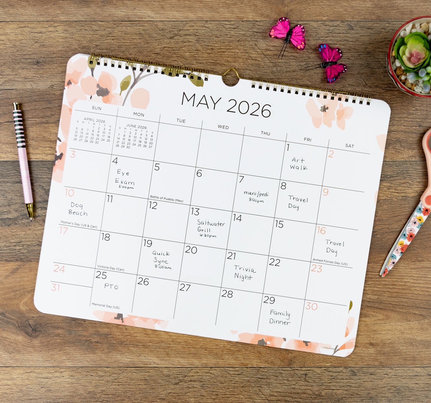 12" x 15" Wall Calendar