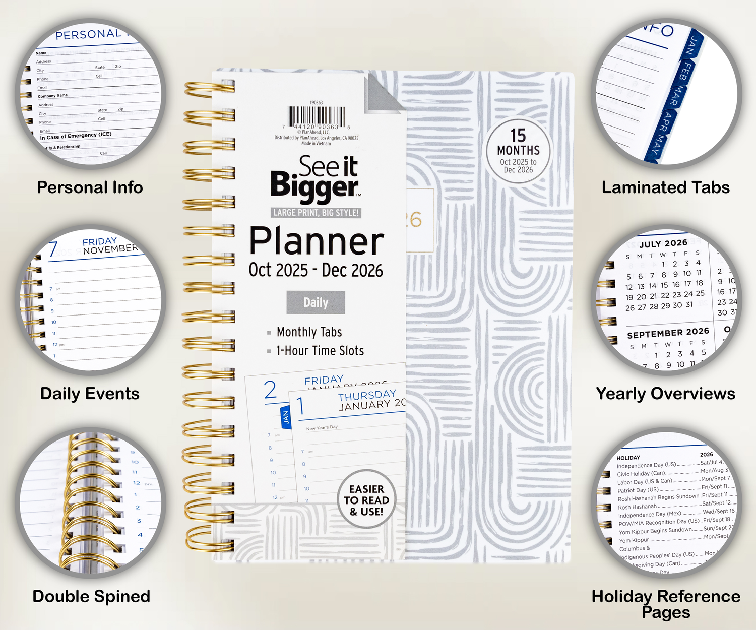 Medium Daily Planner