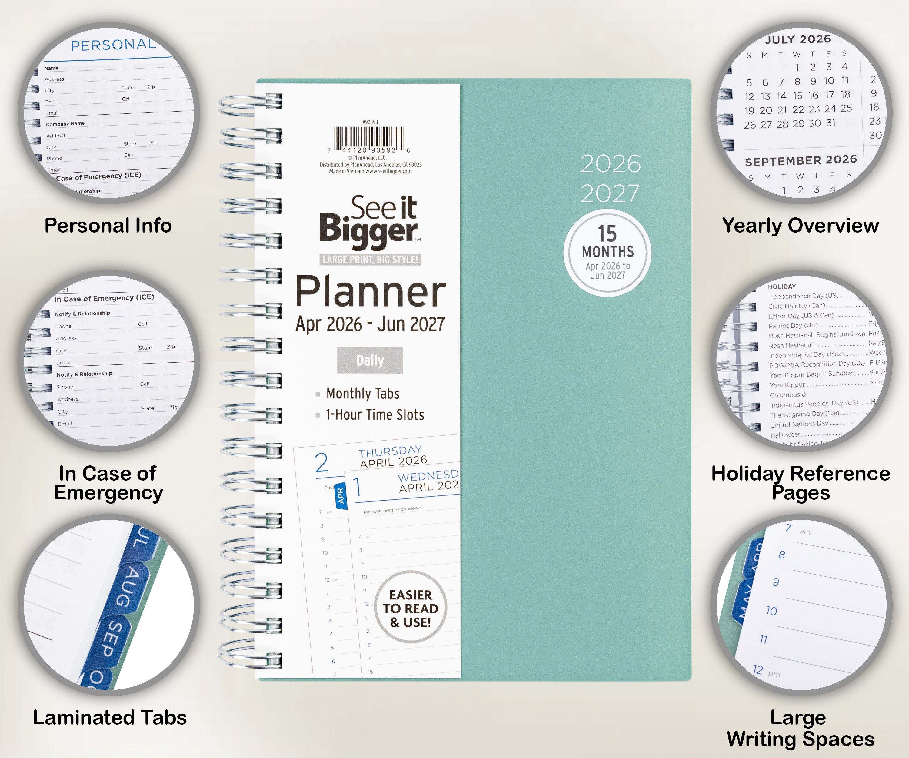 Medium Daily Planner