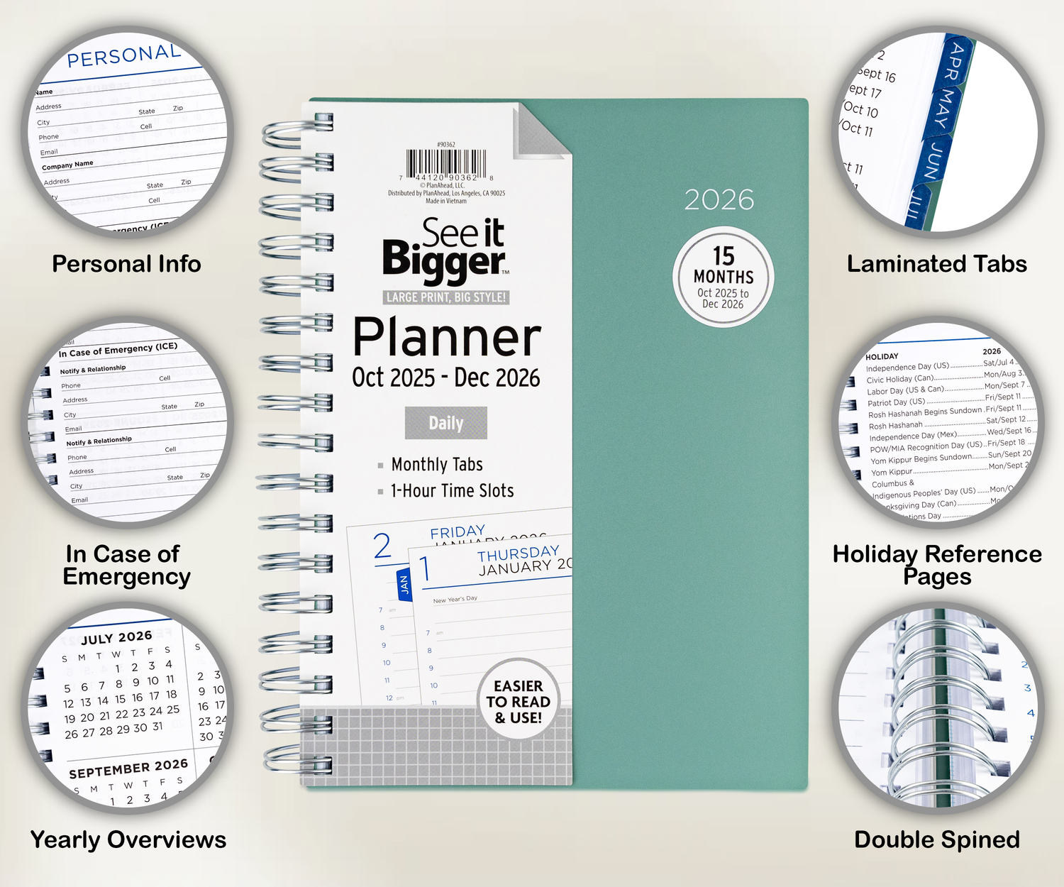 Medium Daily Planner