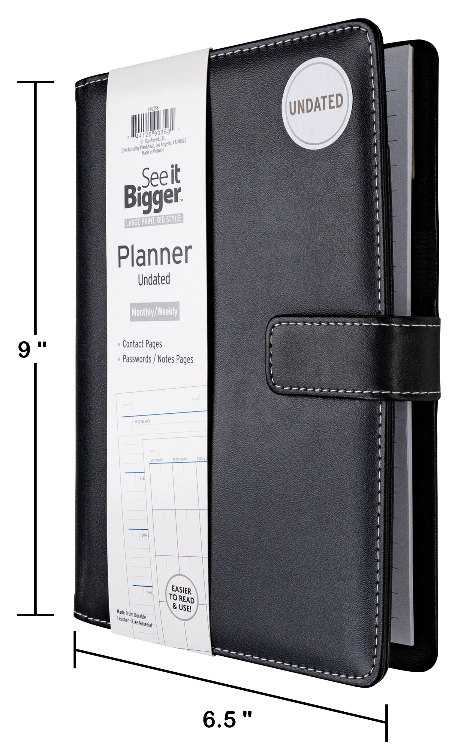 Medium Padfolio Planner - UNDATED