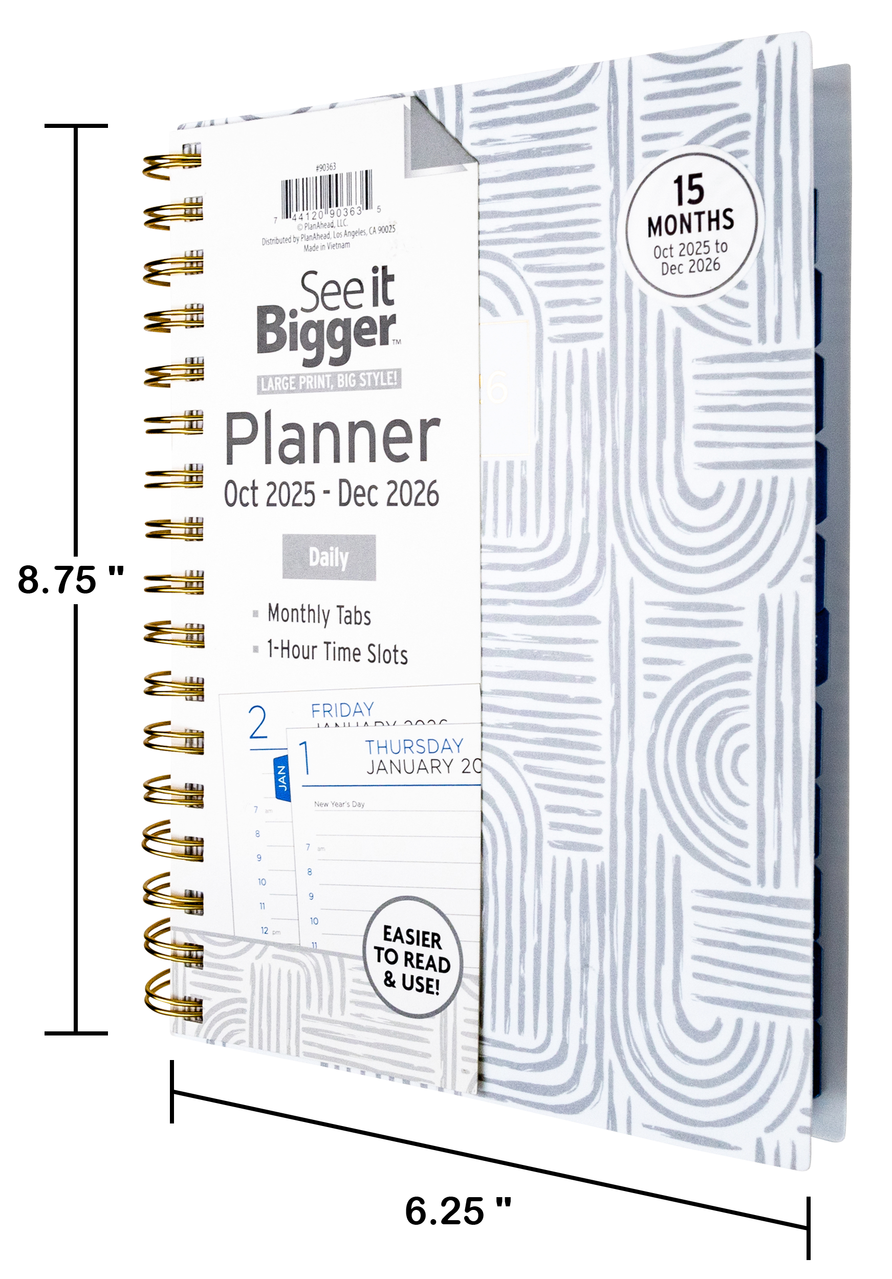 Medium Daily Planner