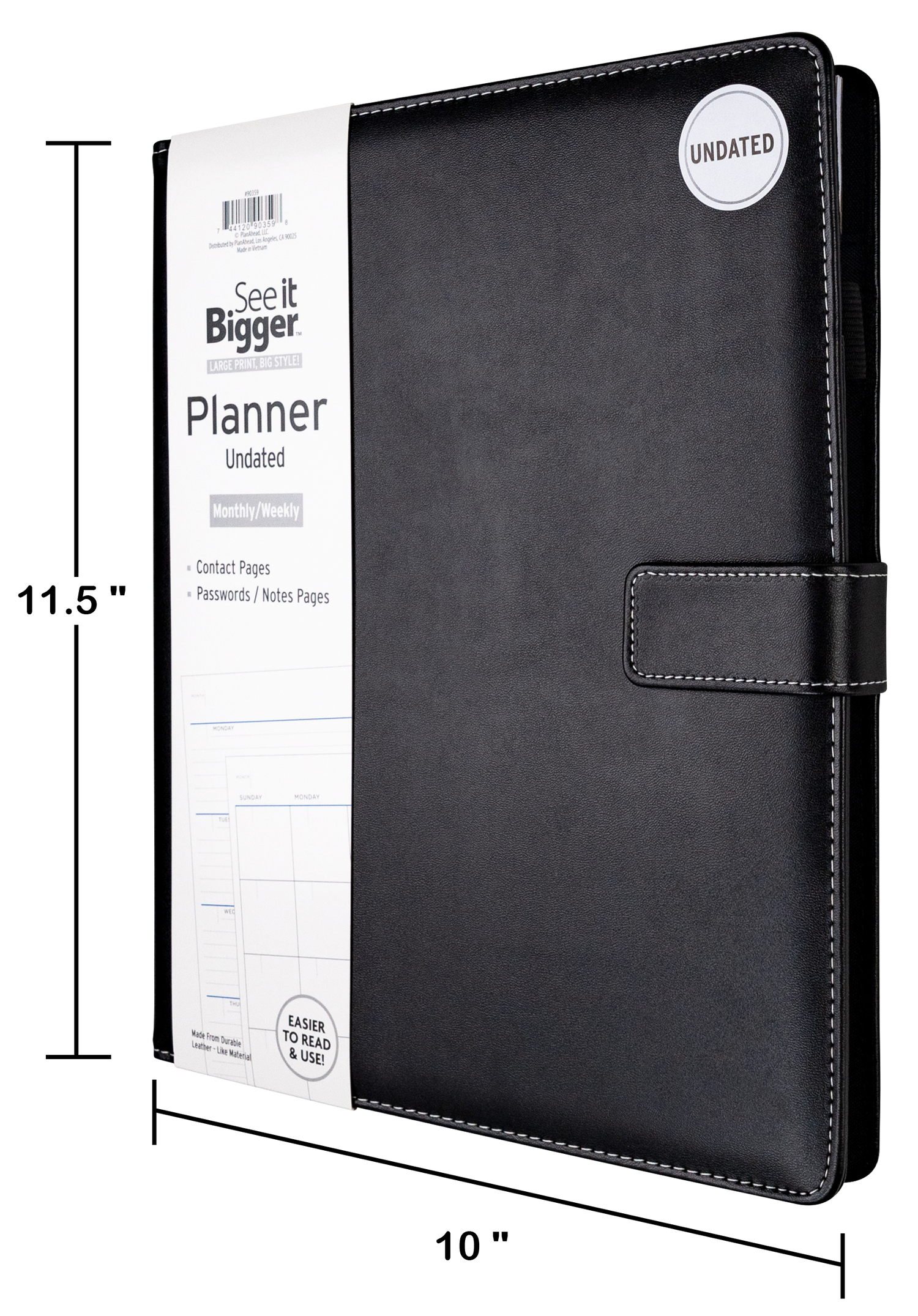 Large Padfolio Planner
