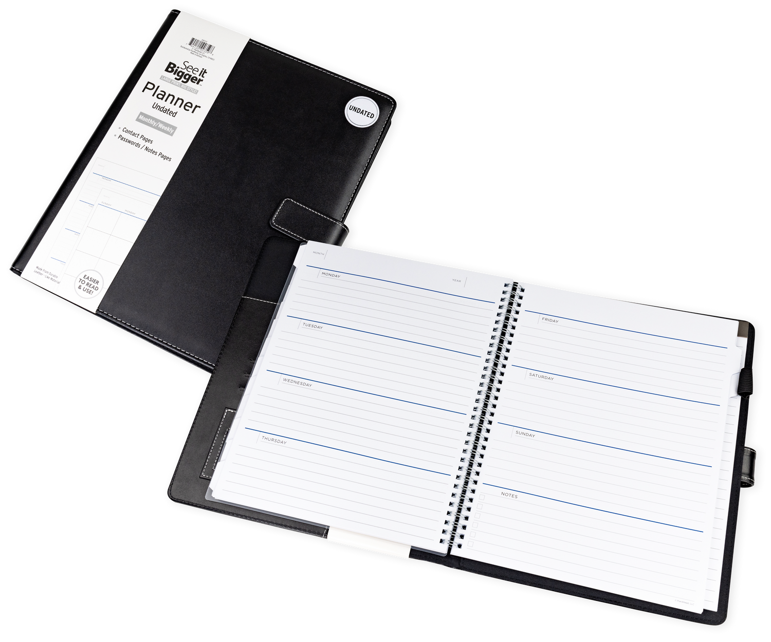 Large Padfolio Planner