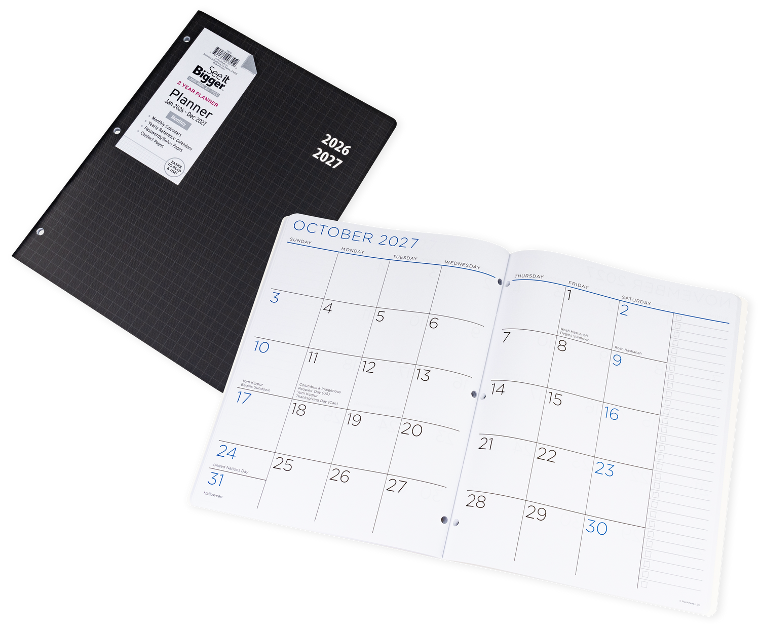2Yr Large Monthly Planner